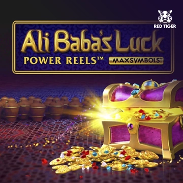 Redtiger : Ali Babas Luck Power Reels - AZGAMING388