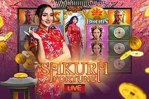 Sakura Fortune Live - AZGAMING388