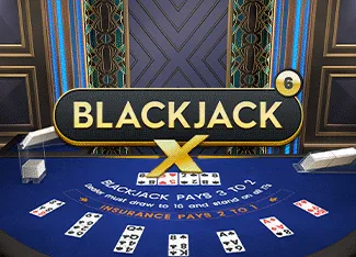 Blackjack X 6 - Azure - AZGAMING388