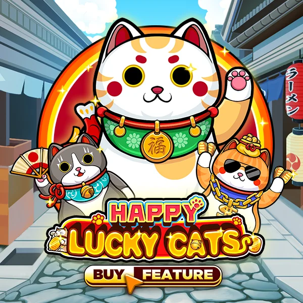 Microgaming : Happy Lucky Cats - AZGAMING388