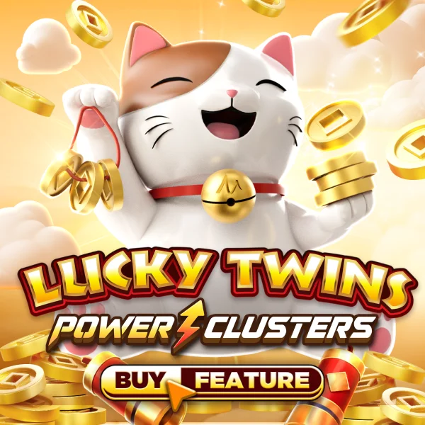 Microgaming : Lucky Twins PowerClusters - AZGAMING388