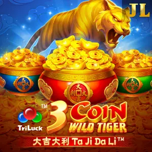 Jili : 3 Coin Wild Tiger - AZGAMING388