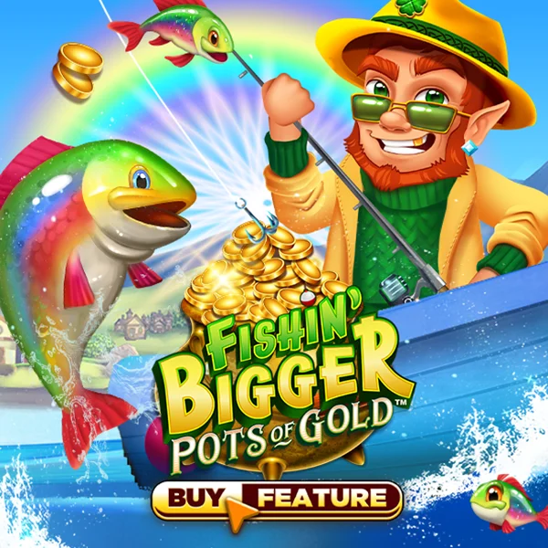 Microgaming : Fishin Bigger Pots of Gold - AZGAMING388